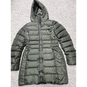 The North Face Gotham II 550 Down Parka SMALL ThymeGreen Full Zip Coat